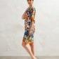 Multi Majolica Kaftan