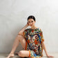 Multi Majolica Kaftan