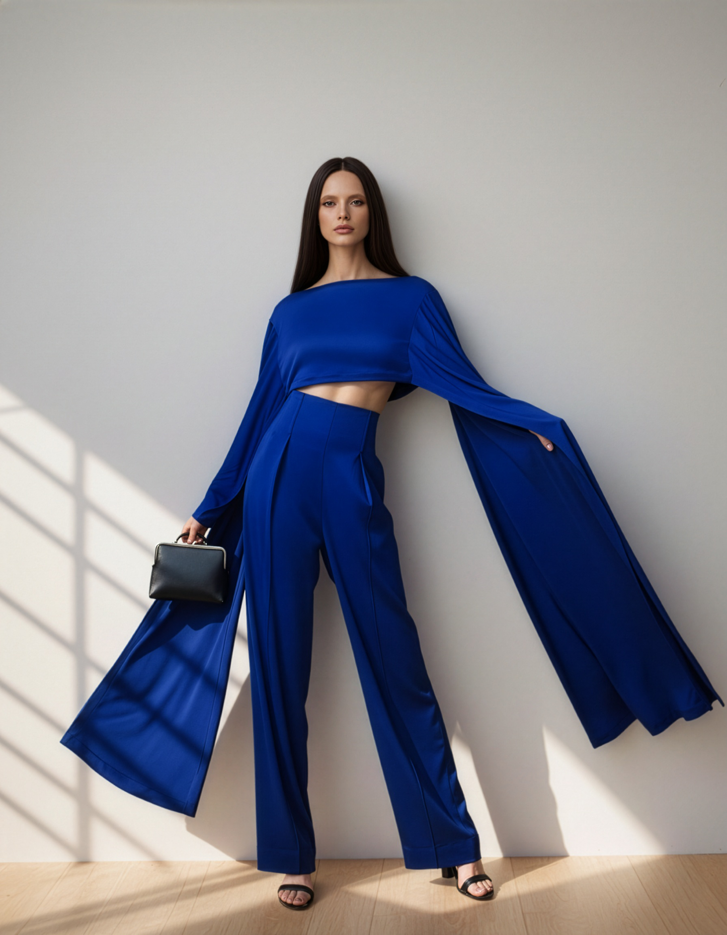LUXE Electric Blue Co-Ord Set
