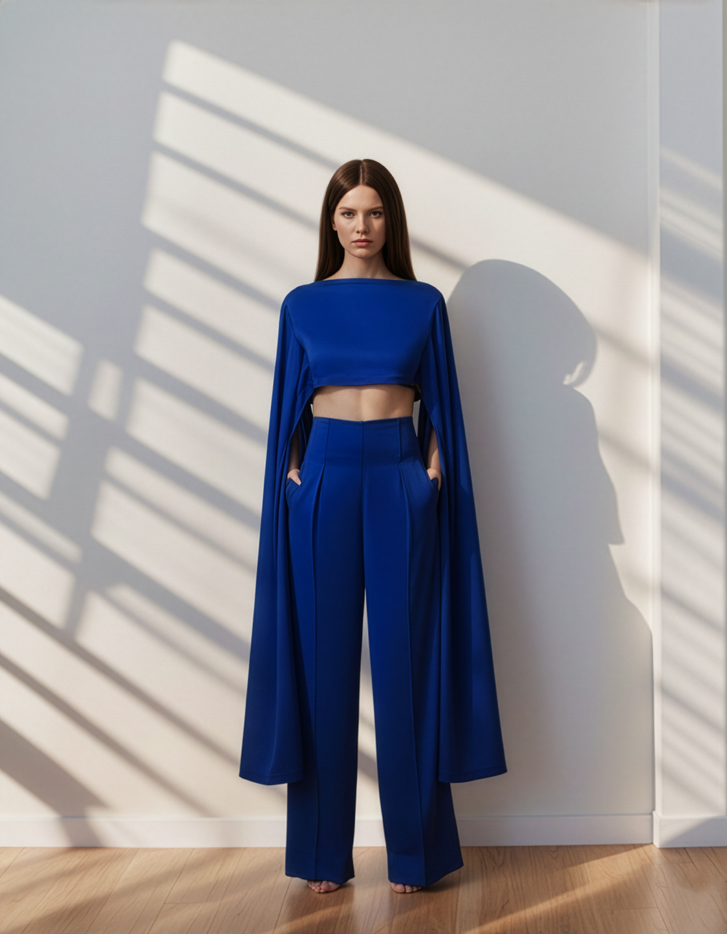 LUXE Electric Blue Co-Ord Set