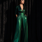 Emerald Metallic Vintage Jumpsuit