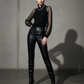 Black Sheer Top
