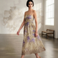 Vintage Cream Wisteria Dress