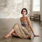 Vintage Cream Wisteria Dress