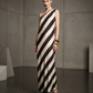 Striped One Gown