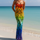 Scarlet Macaw Tube Gown