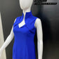 Electric Blue Cut Out Top