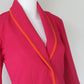 Pink Wrap Blazer Top