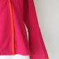 Pink Wrap Blazer Top