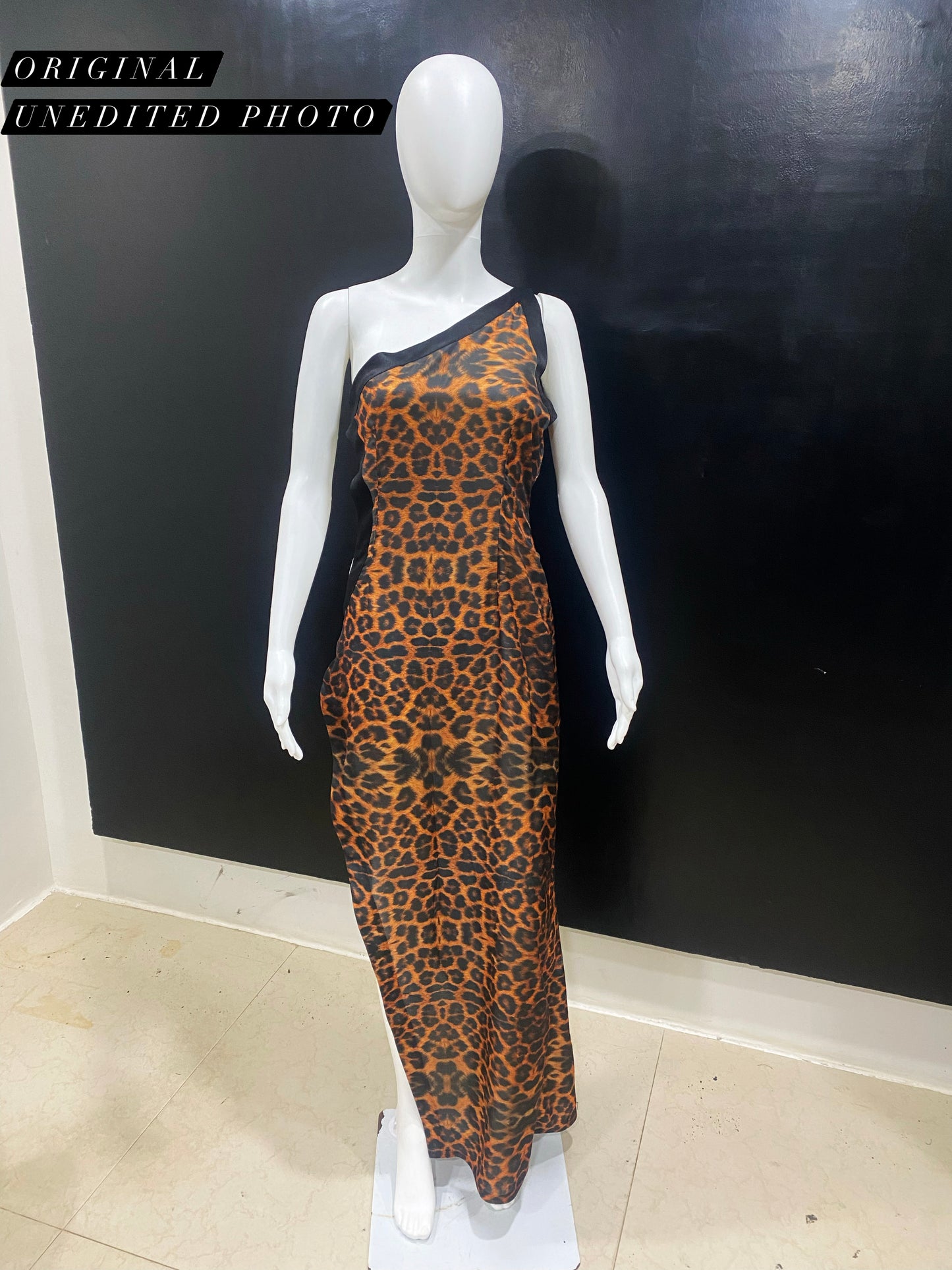 Leopard CutOut Gown