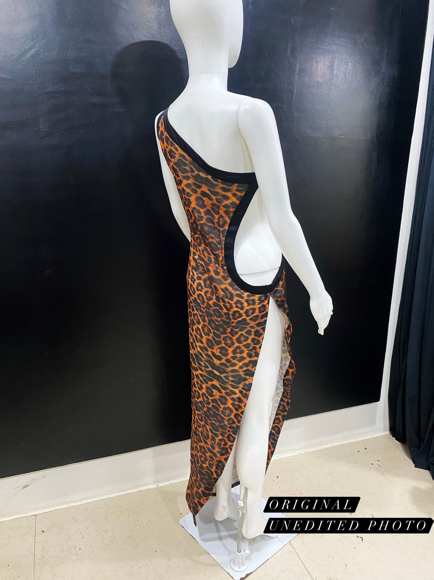 Leopard CutOut Gown