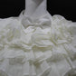 White Ruffle Drama Top