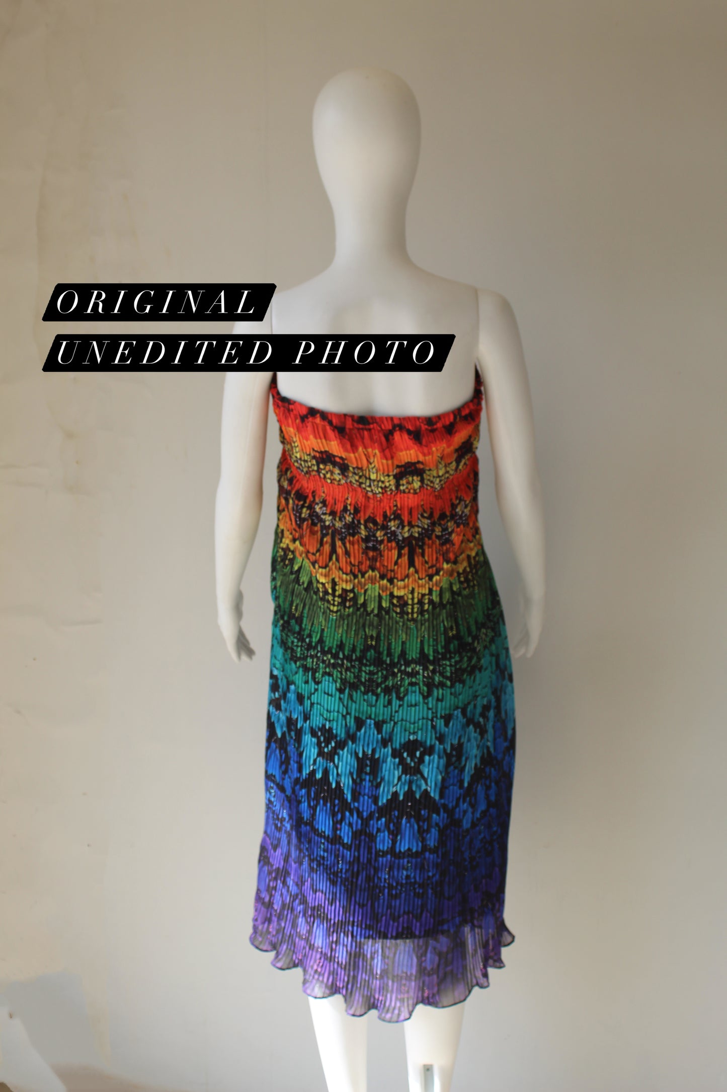 Scarlet Macaw Tube Dress