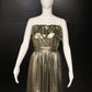 Serena Gold Metal Dress