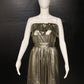 Serena Gold Metal Dress