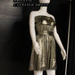 Serena Gold Metal Dress