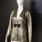 LUXE Metallic Vintage Gold Blazer