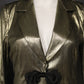 LUXE Metallic Vintage Gold Blazer