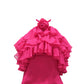Pink Ruffle Halter Top