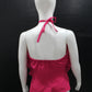 Pink Ruffle Halter Top