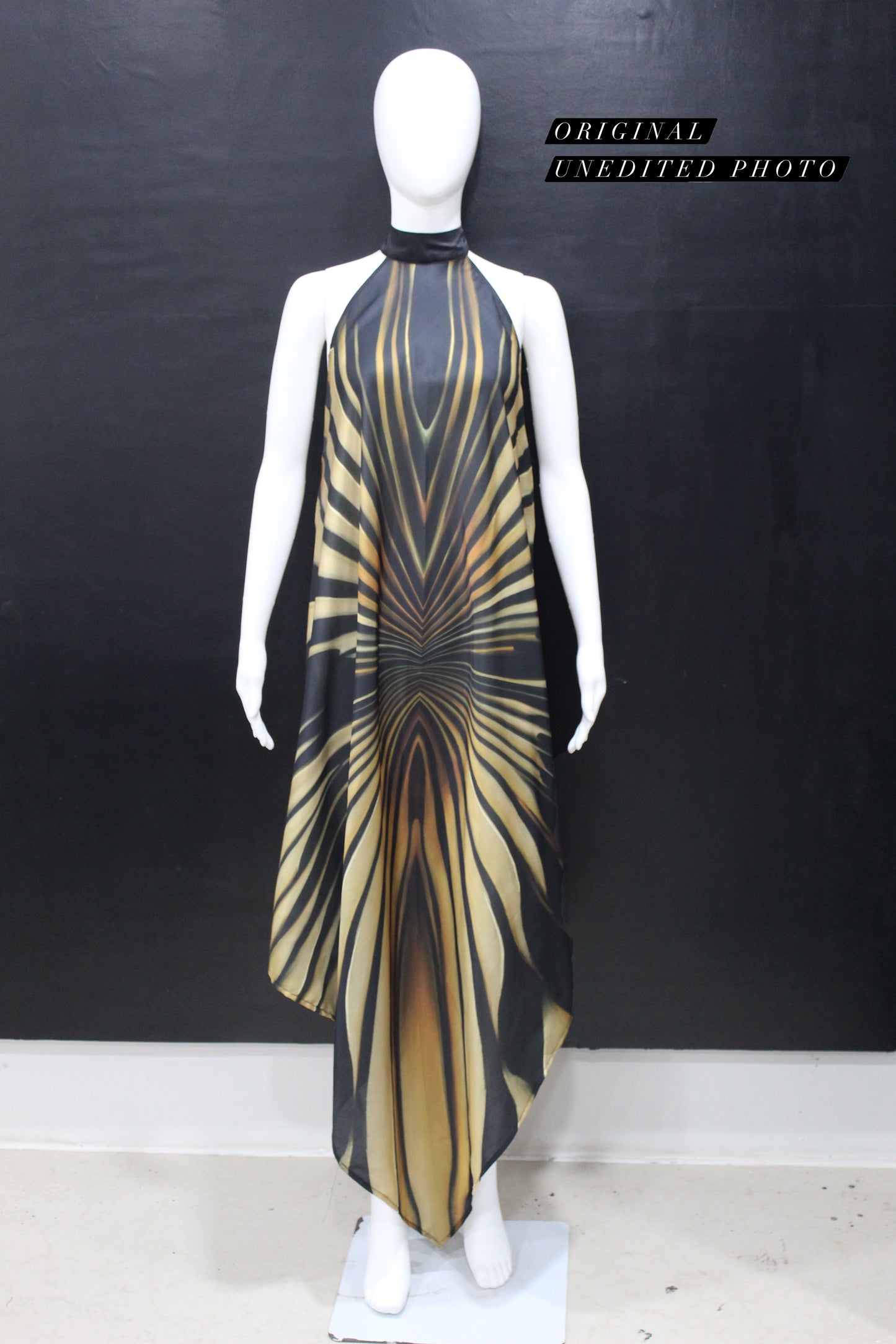 Monarch Tiger Handkerchief Dress