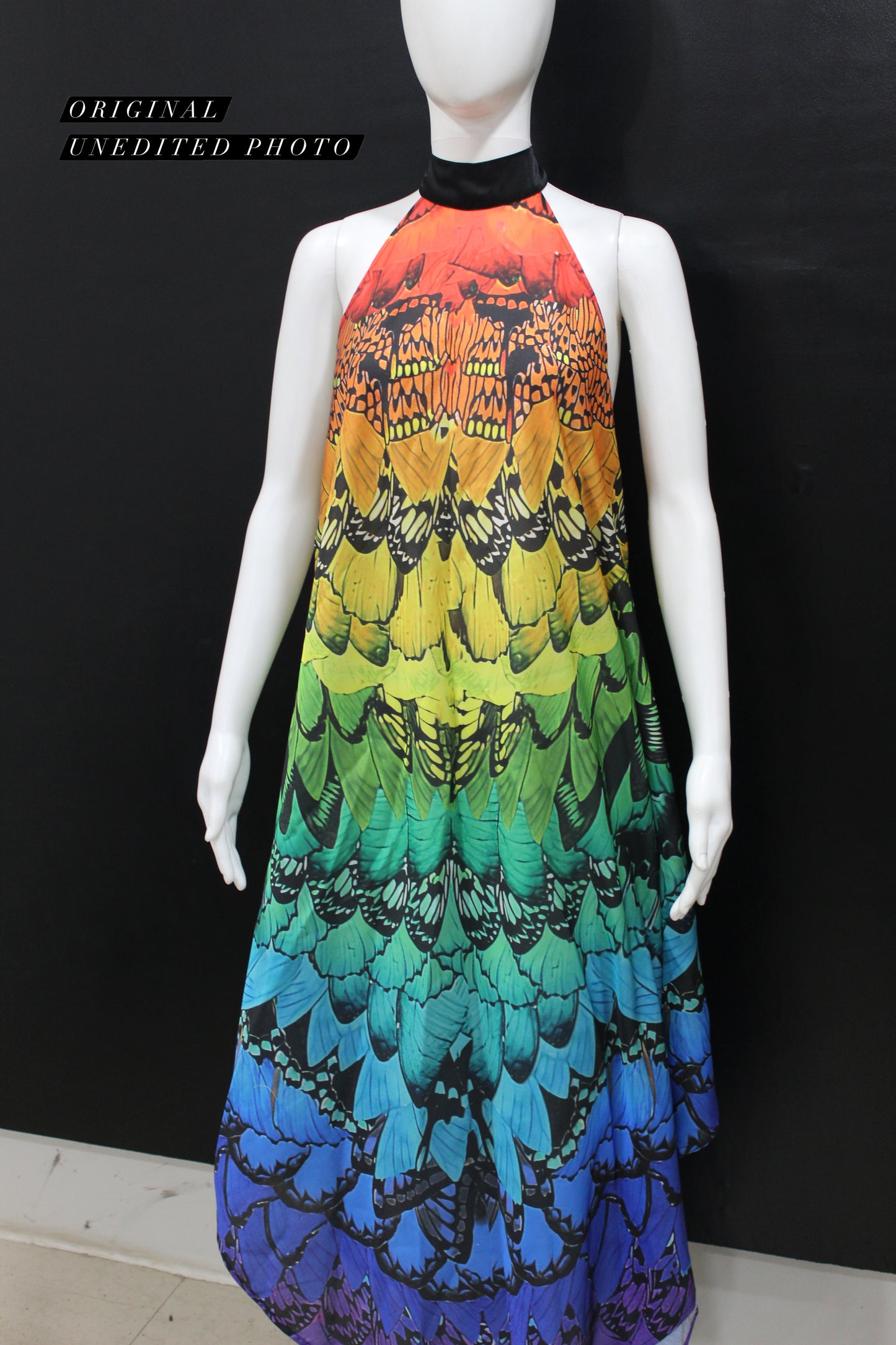 Scarlet Macaw Handkerchief Dress