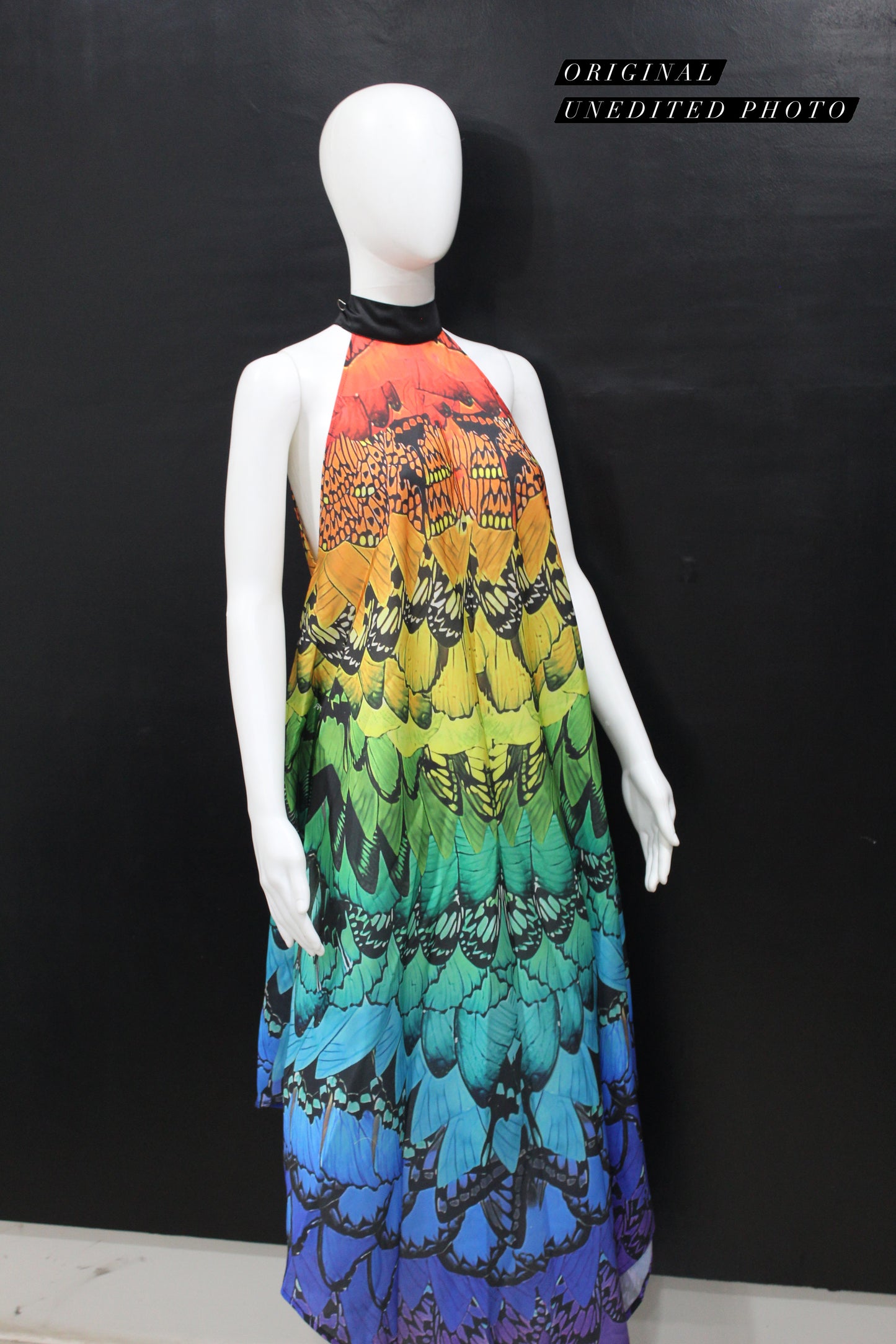 Scarlet Macaw Handkerchief Dress