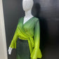 Green Yellow Ombre Top