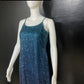CLEARANCE - Sequins Blue Ombre Gown