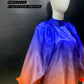 Glass Ombre Blue Orange Retro Puff Dress