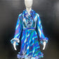 Blue Fantasy Ruffle Dress