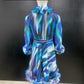 Blue Fantasy Ruffle Dress