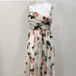 LUXE Rose Tube Midi Dress