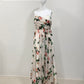 LUXE Rose Tube Midi Dress