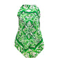 Majolica Green Handkerchief Top
