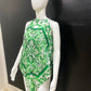 Majolica Green Handkerchief Top