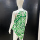 Majolica Green Handkerchief Top