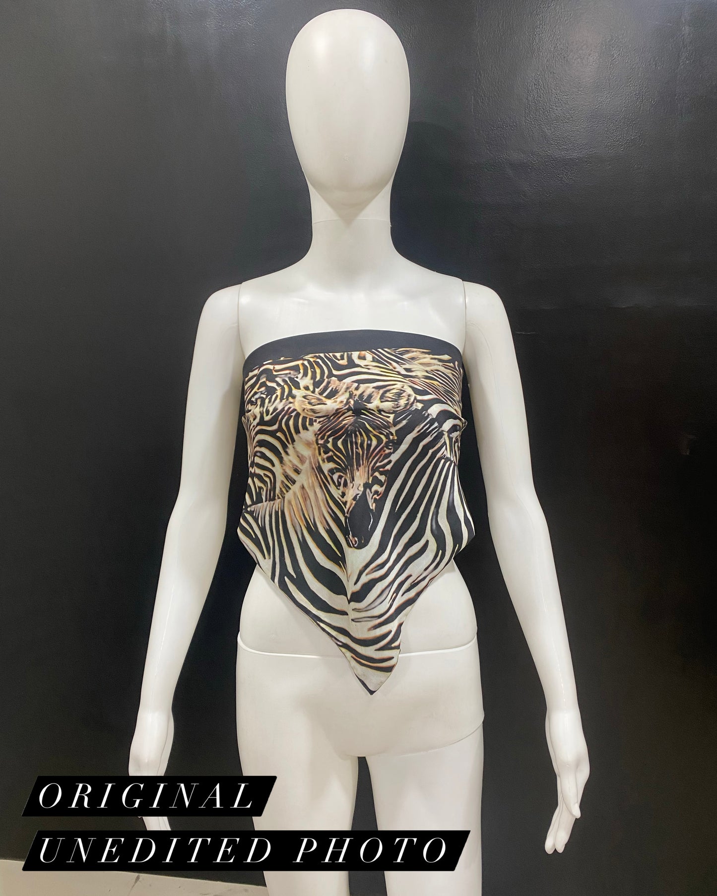 Reversible Animal Handkerchief Top