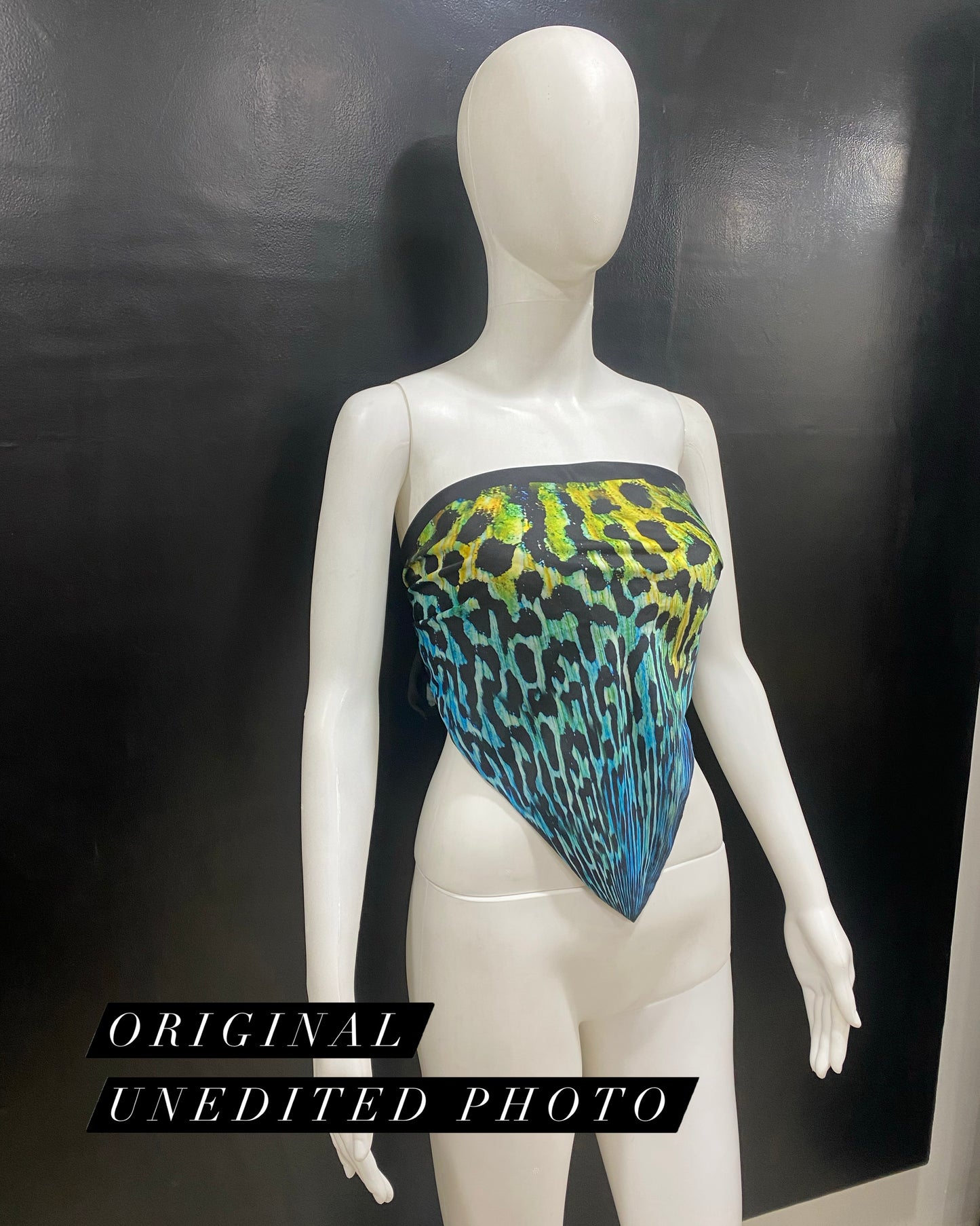 Reversible Animal Handkerchief Top