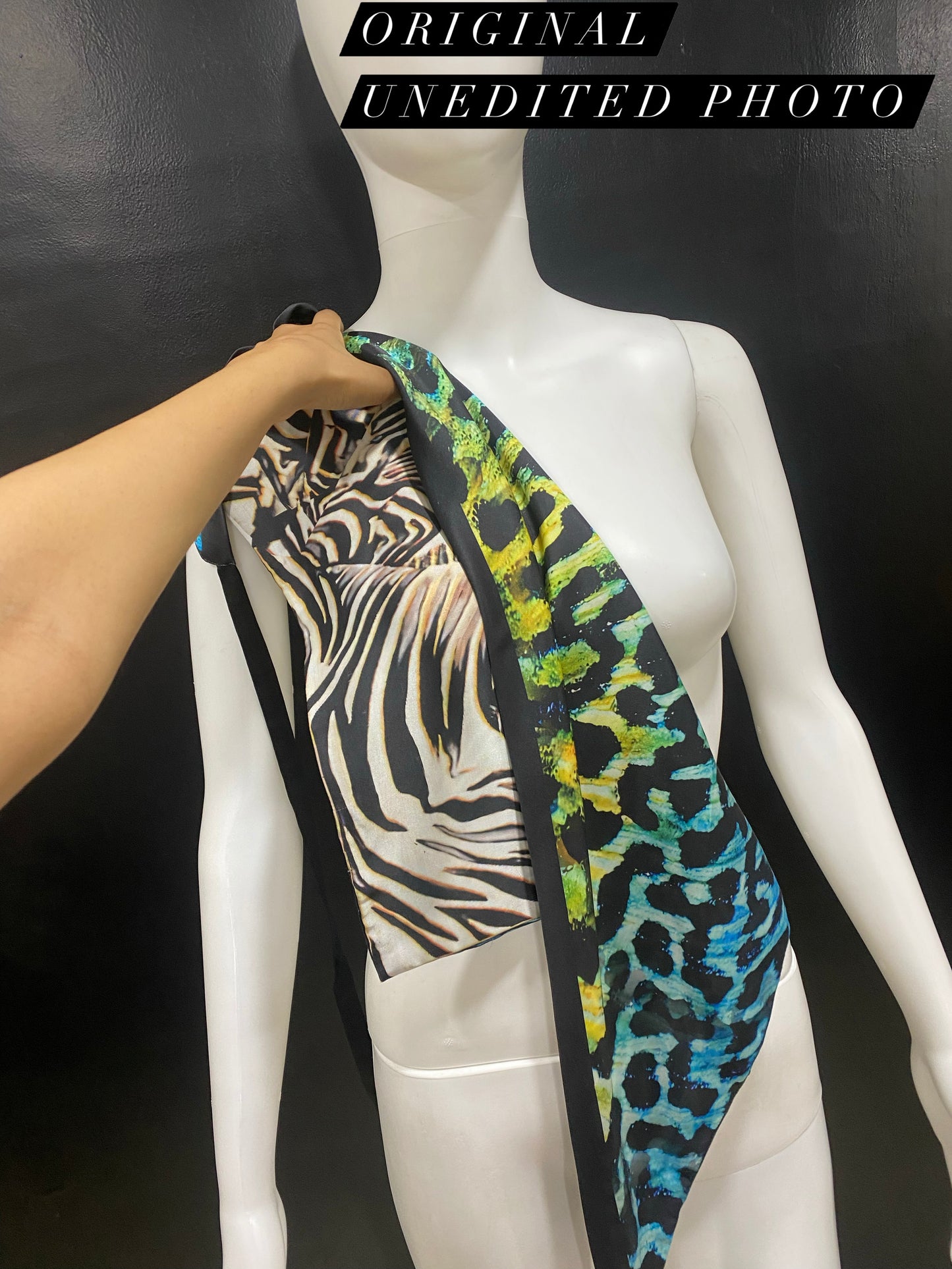 Reversible Animal Handkerchief Top