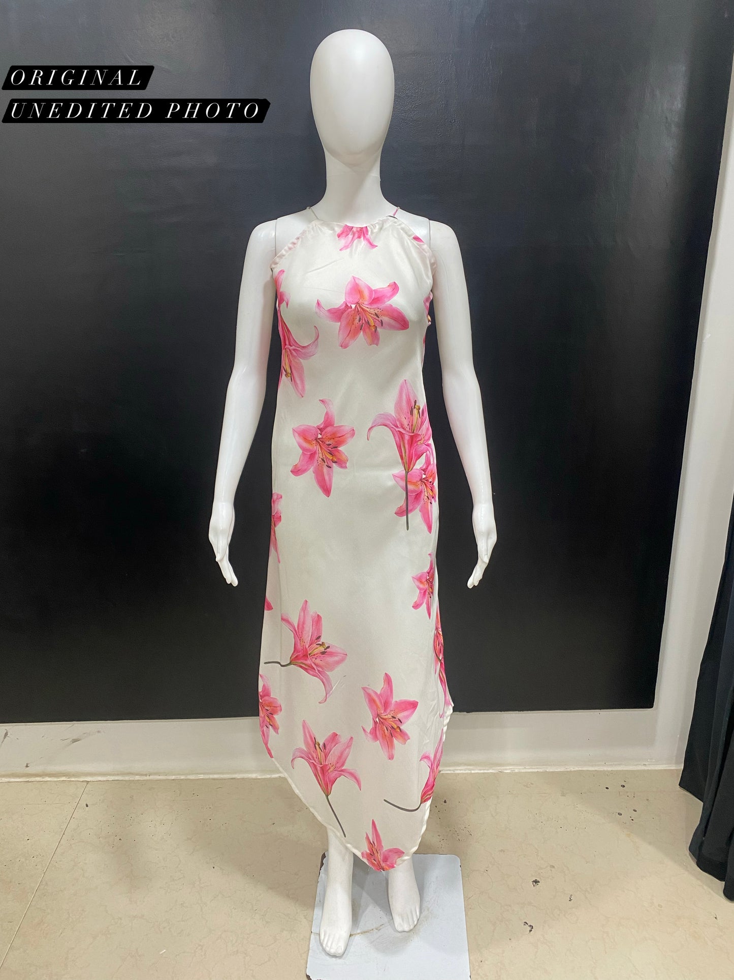 Lily Halter Handkerchief Dress