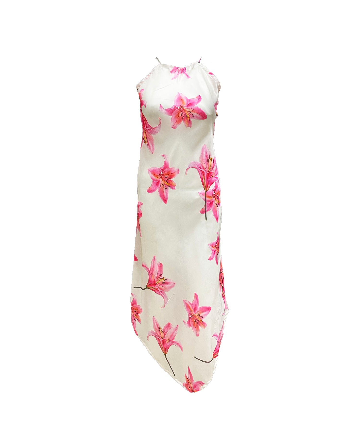 Lily Halter Handkerchief Dress