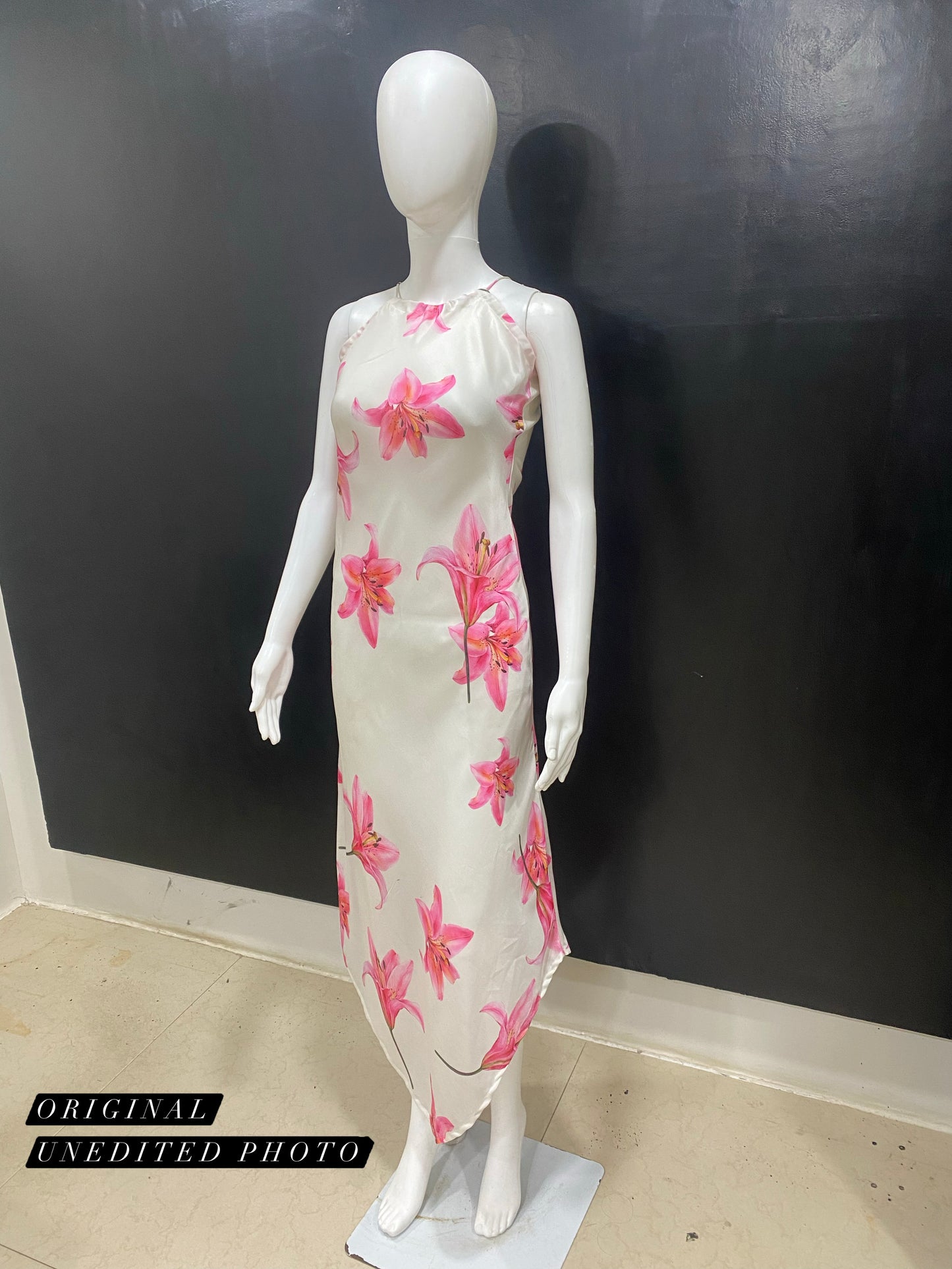 Lily Halter Handkerchief Dress