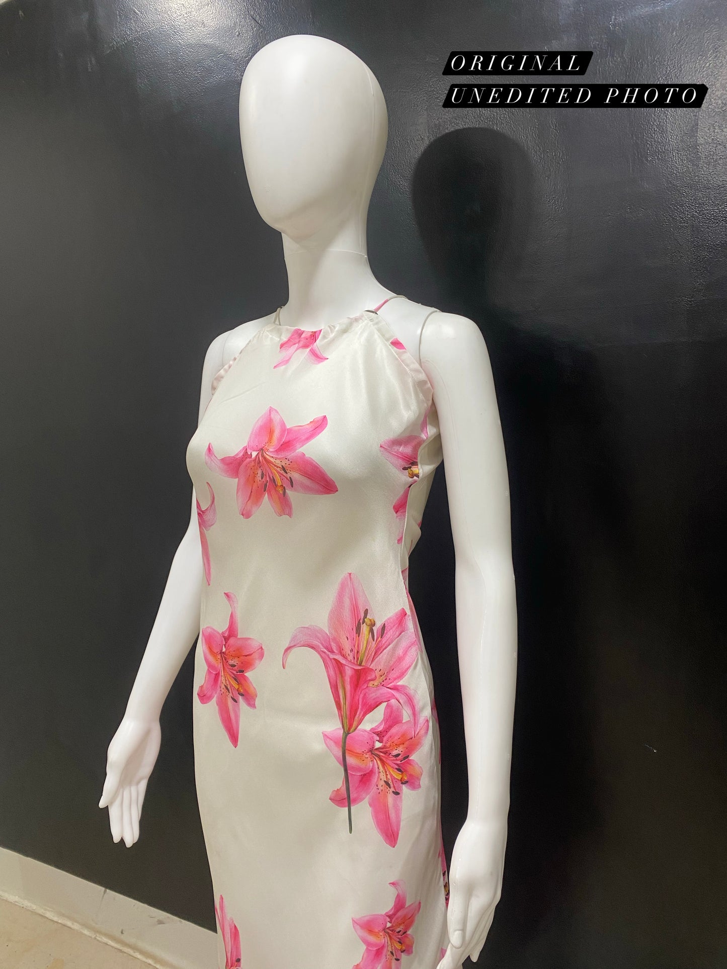 Lily Halter Handkerchief Dress