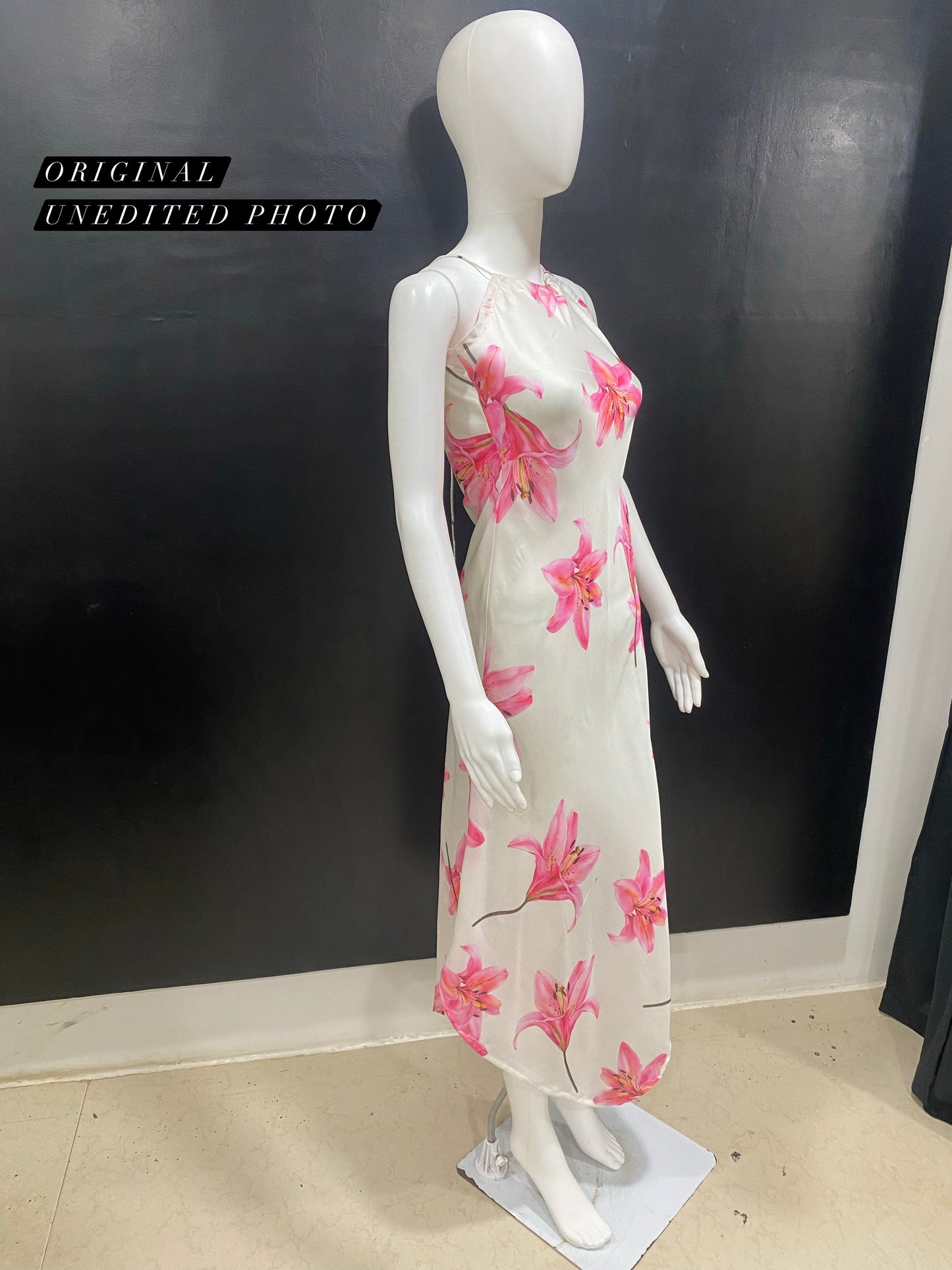 Lily Halter Handkerchief Dress