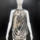 Zebra Handkerchief Top