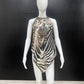 Zebra Handkerchief Top