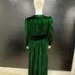 Emerald Vintage Wrap Dress