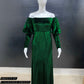Vintage Retro Emerald Velvet Dress