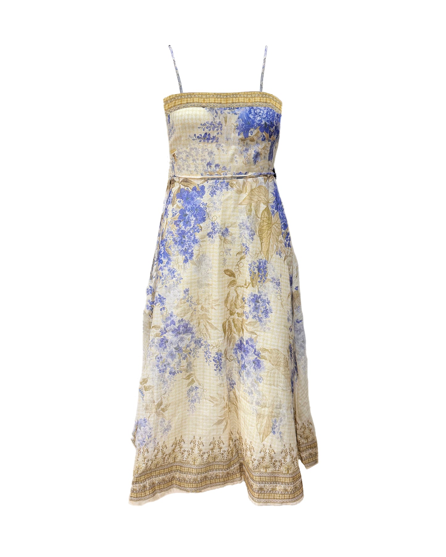 Vintage Cream Wisteria Dress